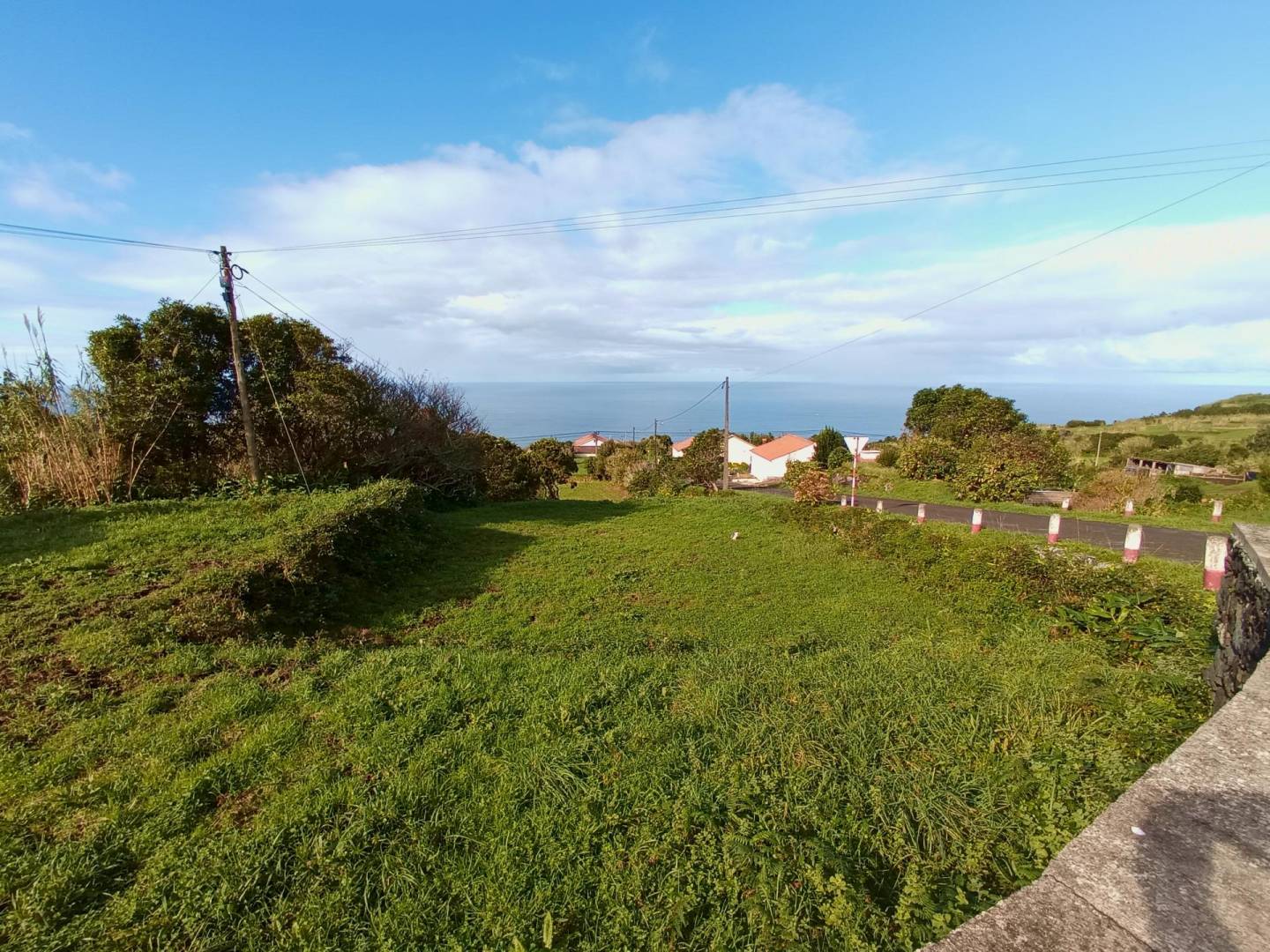 buildable plot view faial