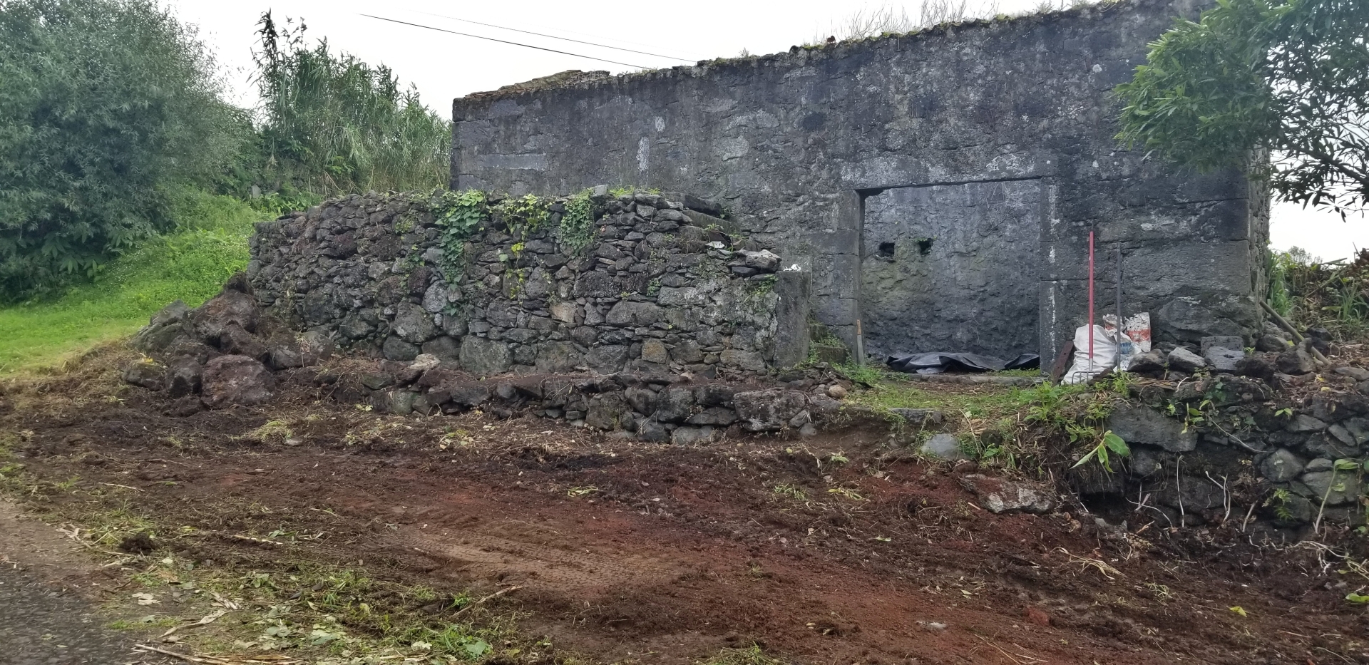 plot ruin view faial