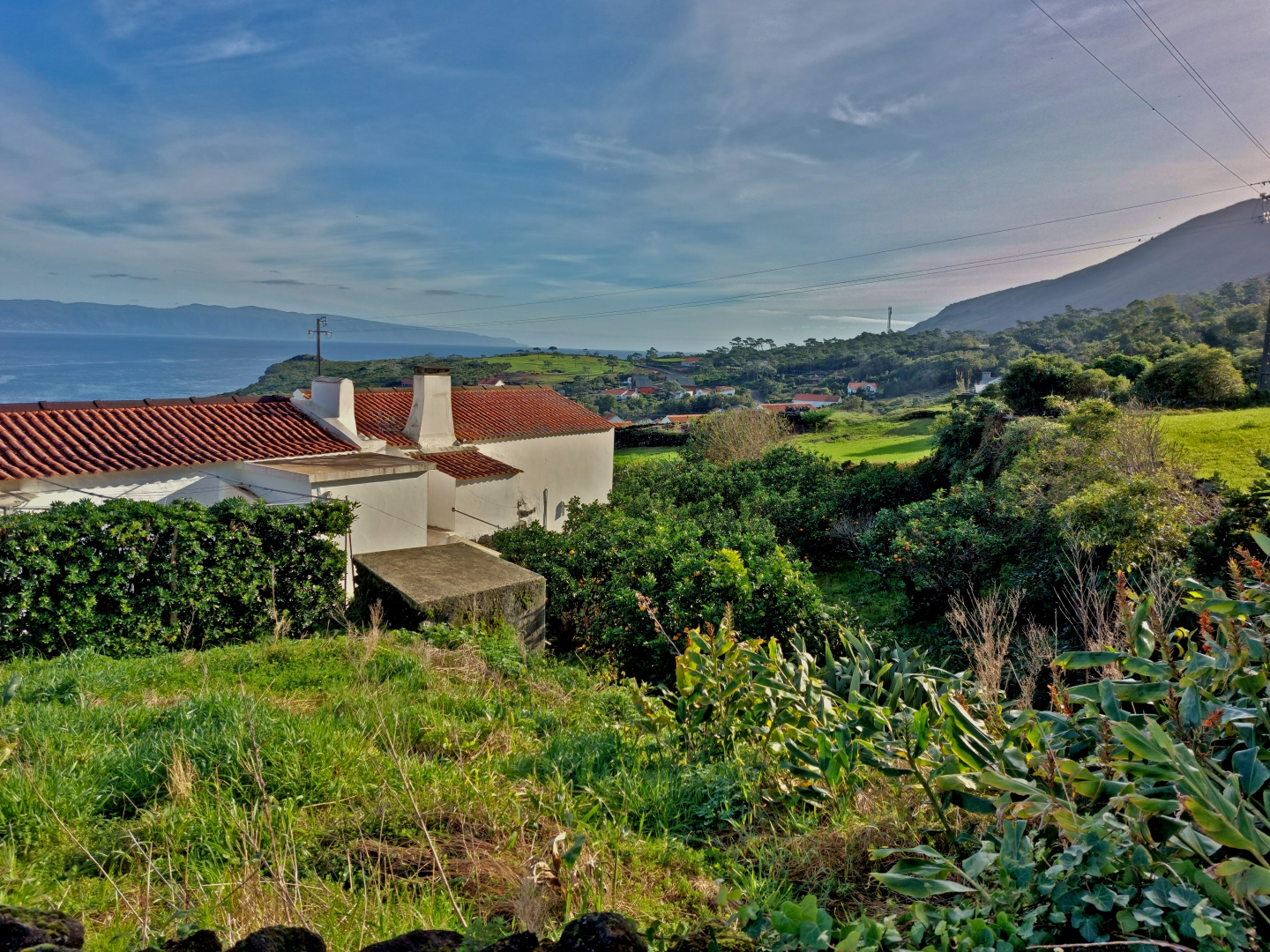 house land views island